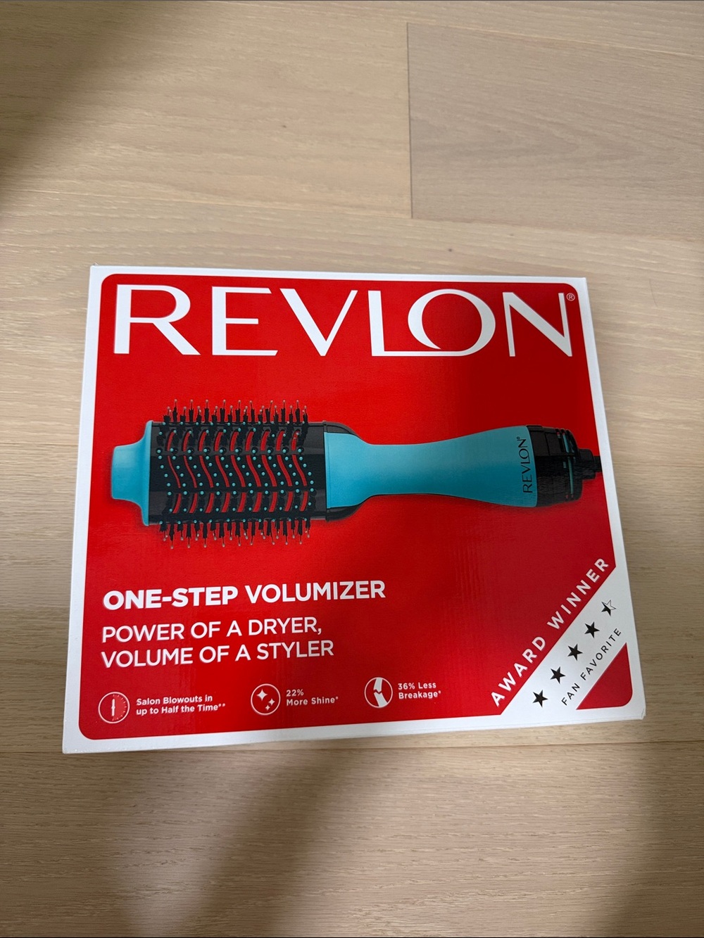 Revlon One-Step Volumizer Hair Brush Dryer - Teal and Black